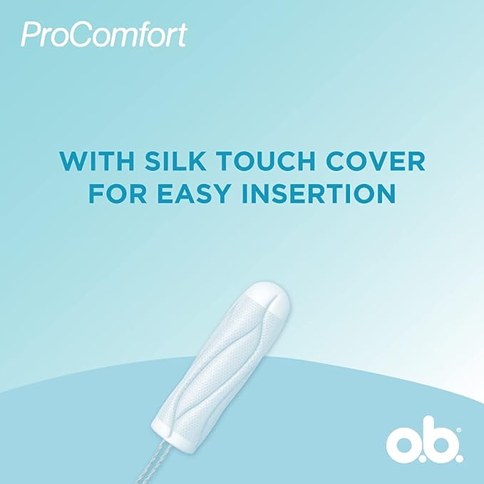 O.B  ProComfort Tampons - Regular (Average Flow, 20 Piece) O.B