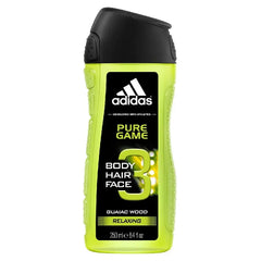 ADIDAS Pure Game Men Shower Gel, 250 ml
