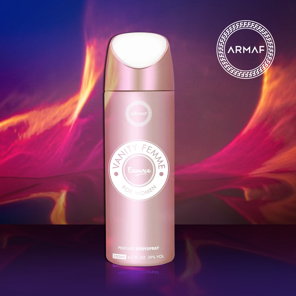 Armaf Vanity Femme Essence Perfume Body Spray For Women, Long Lasting Spray | Fresh Scent, 200ml Armaf