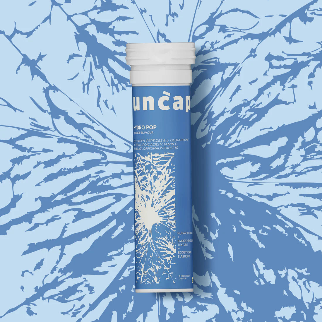 Hydro Pop Smoothens skin textture and boosts skin elasticity Uncap