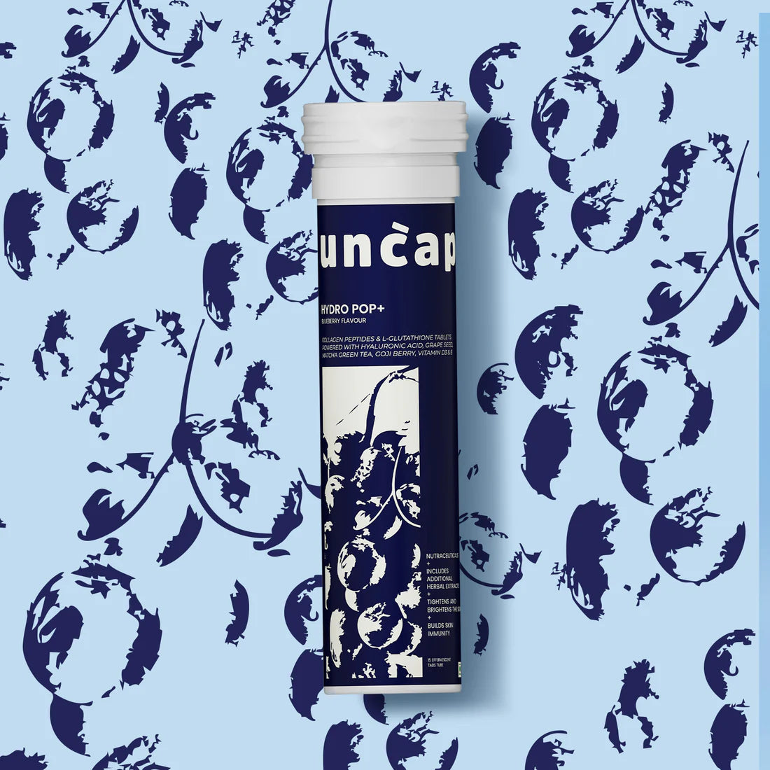 Hydro Pop Plus Tightens and brightens the skin Uncap