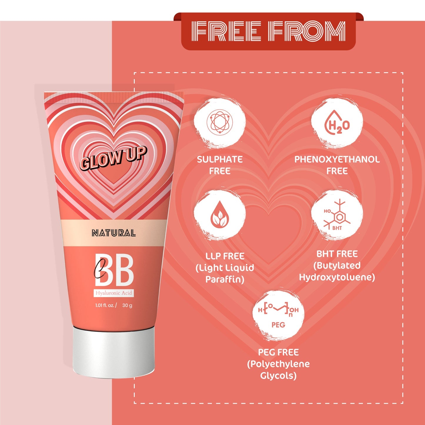 Glow Up Medium BB Cream 30g Glow Up