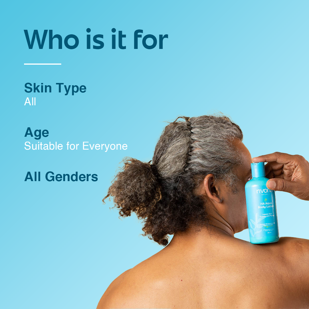 Rivona HA Aqua Body Lotion with Hyaluronic Acid & Vitamin E 250ml