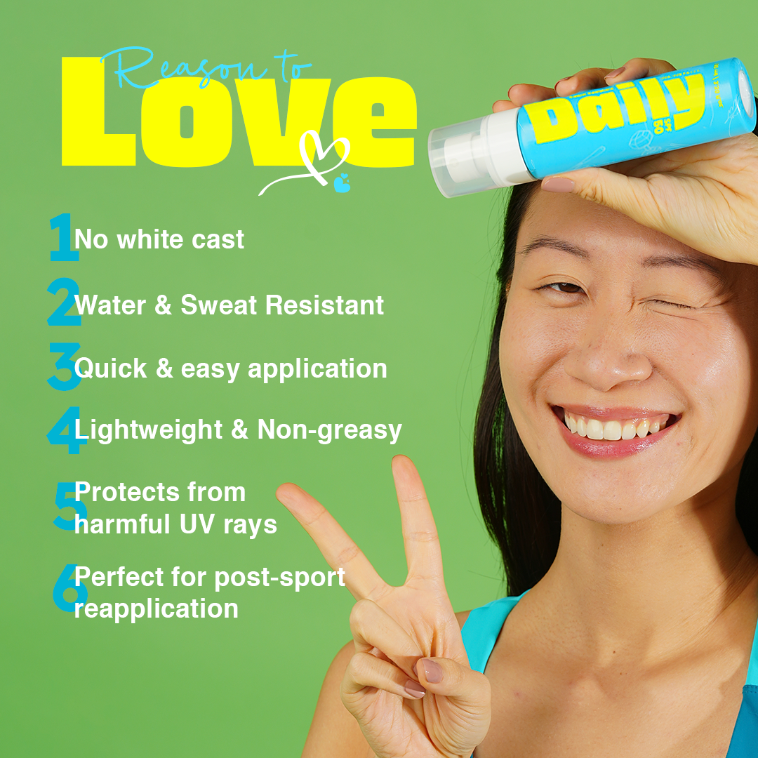 Rivona Daily SPF 50 Sunscreen Spray on Lotion 100ml