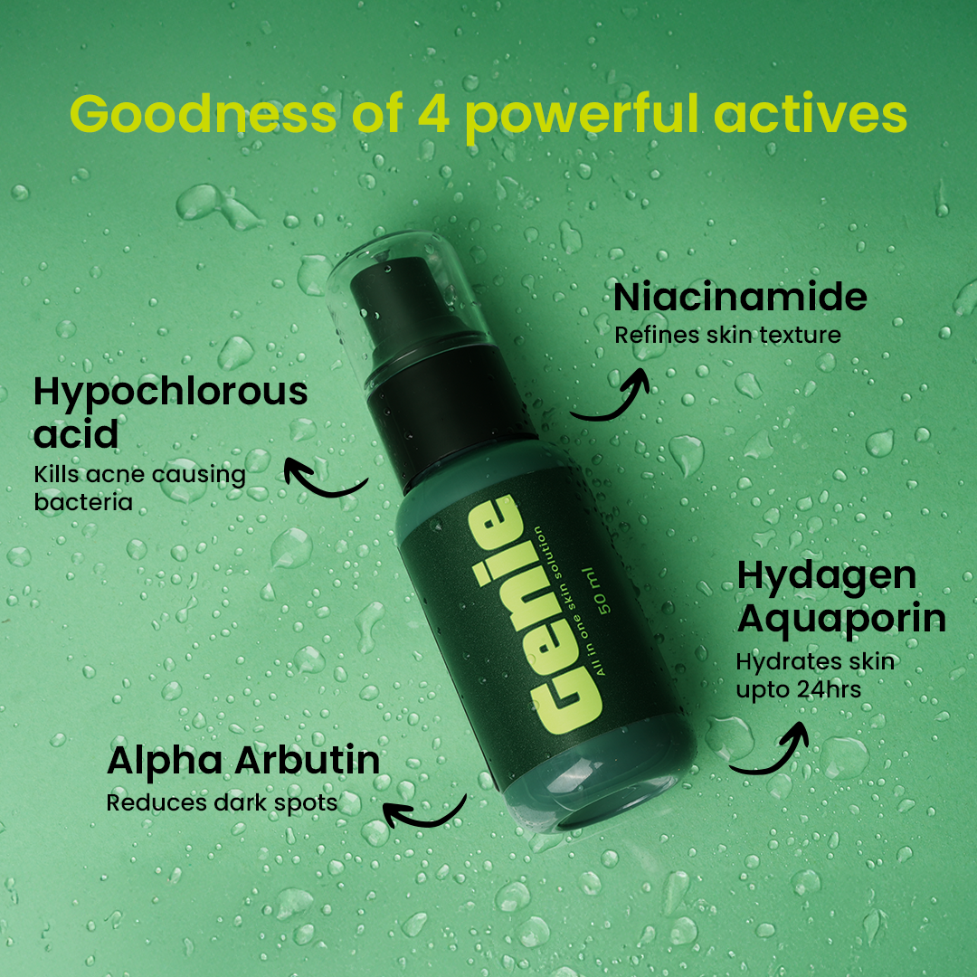 Rivona Genie Hypochlorous Acid Anti-acne toner + serum spray 50ml