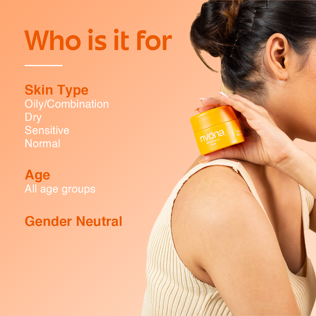 Rivona Honey & Saffron Face Cream with Kojic Acid for Even Skin tone - 50GM