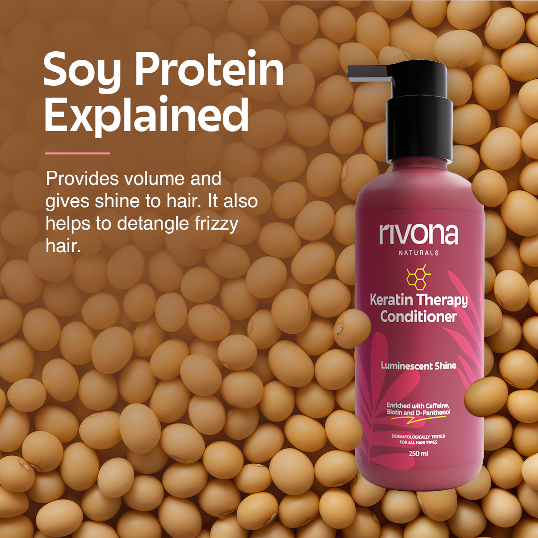 Rivona Keratin Conditioner With Caffeine and Biotin Paraben and Sulphate Free 250ml