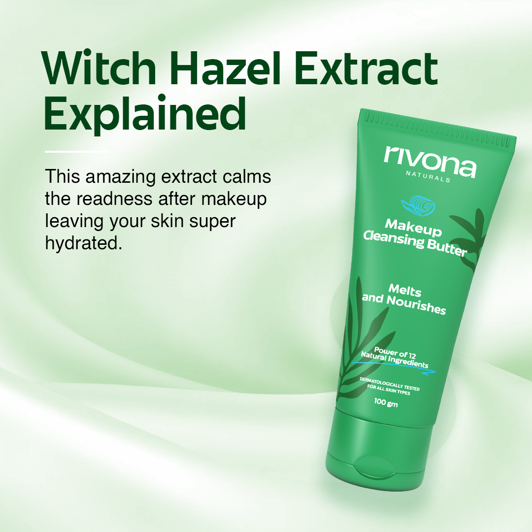 Rivona Makeup Cleansing Butter - Removes SPF and Waterproof Makeup - 100gm