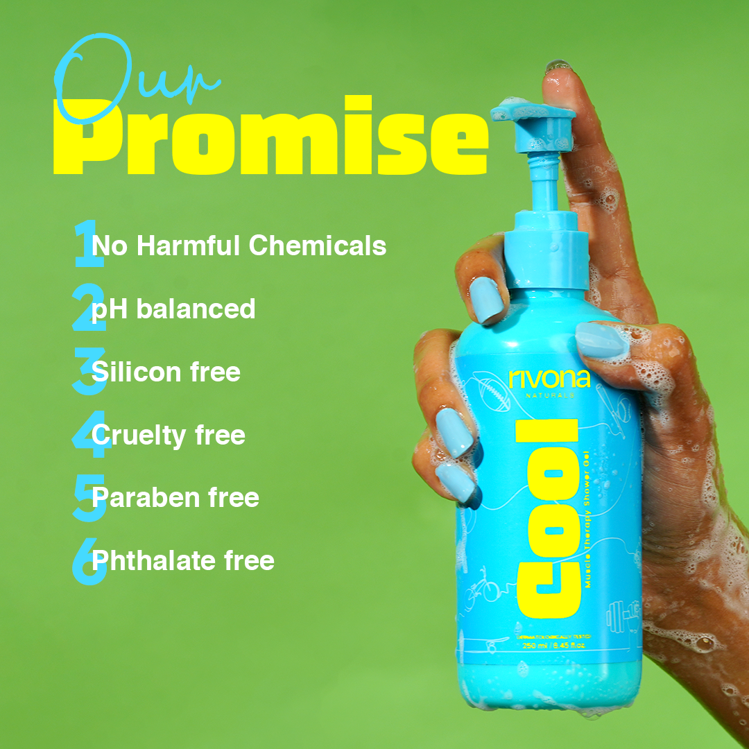 Rivona Cool Post workout magnesium body wash 100ml