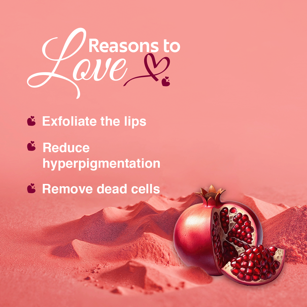 Rivona Strawberry Lip Scrub with Niacinamide for Depigmentation and dry lips 8gm