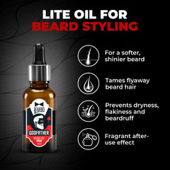 BEARDO  Godfather Beard Oil - 30ml Beardo