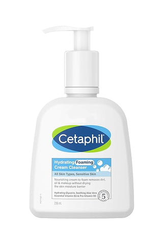 CETAPHIL Hydrating Foaming Cream Cleanser 236ML Cetaphil