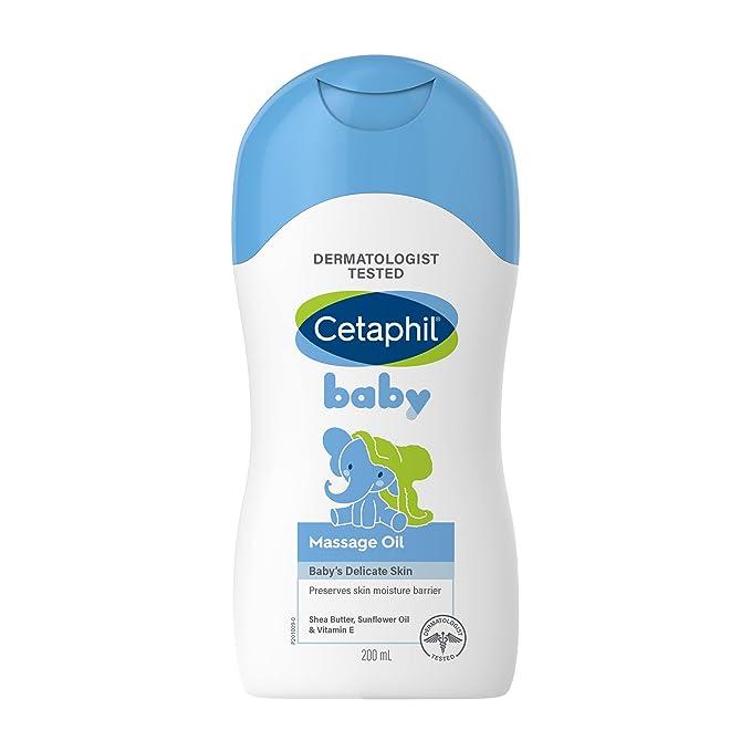 Cetaphil Baby Massage Oil, 200 ml Cetaphil
