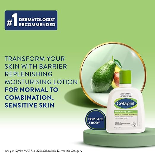 Cetaphil Moisturising Lotion for Face & Body,250ml Cetaphil
