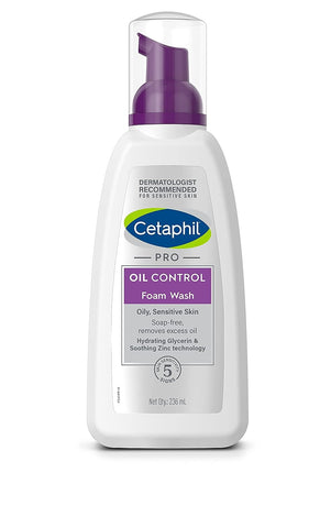 Cetaphil PRO Oil Control Foam Face Wash 236ml Cetaphil