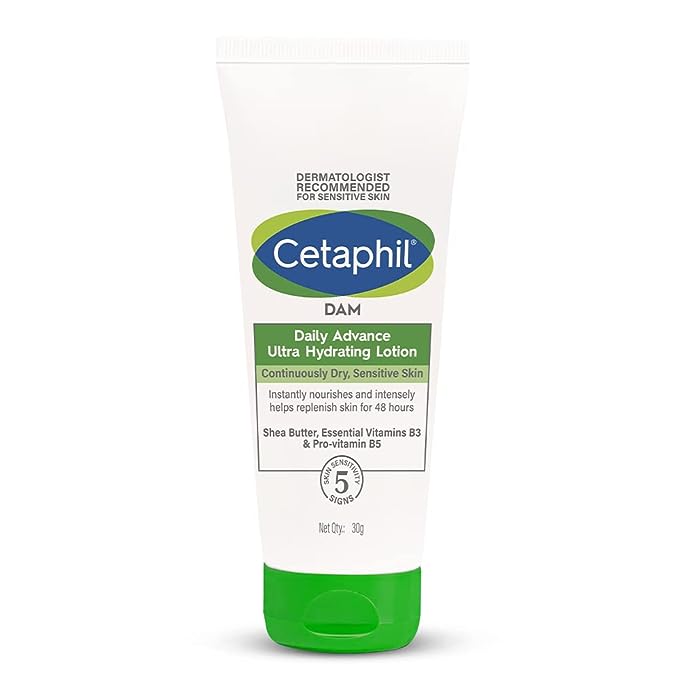 Cetaphil Dam Daily Advance Ultra Hydrating Lotion ,30g Cetaphil