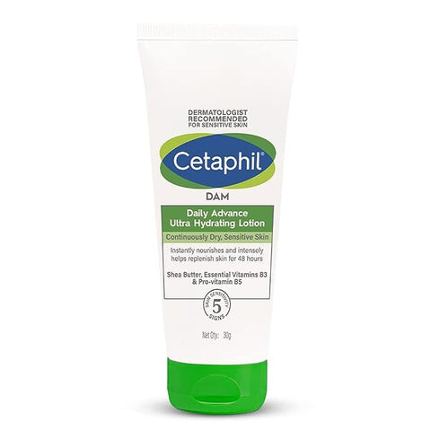 Cetaphil Dam Daily Advance Ultra Hydrating Lotion ,30g Cetaphil