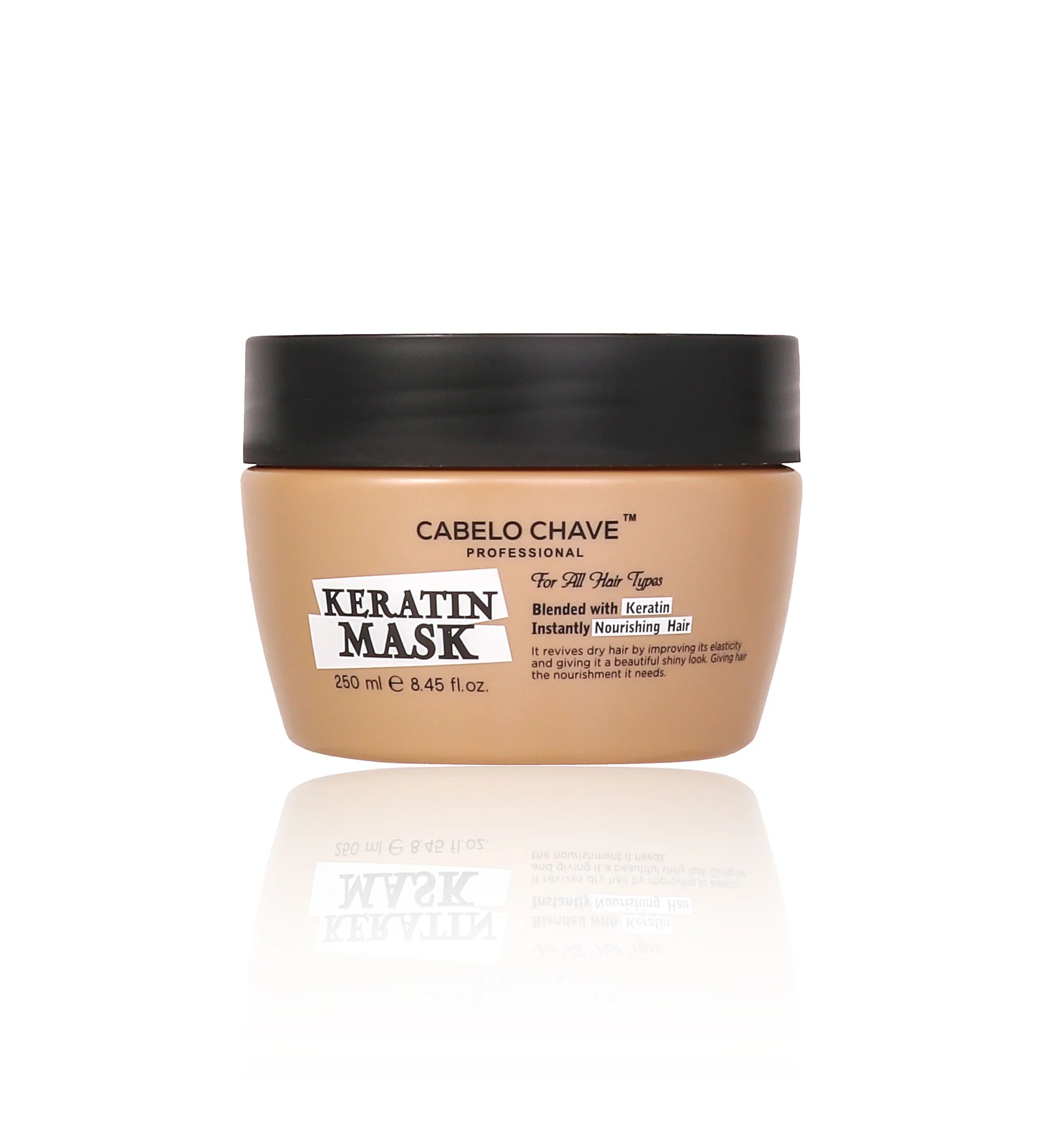CABELO CHAVE PROFESSTIONAL Keratin MASK 250 ML CABELO CHAVE PROFESSIONAL