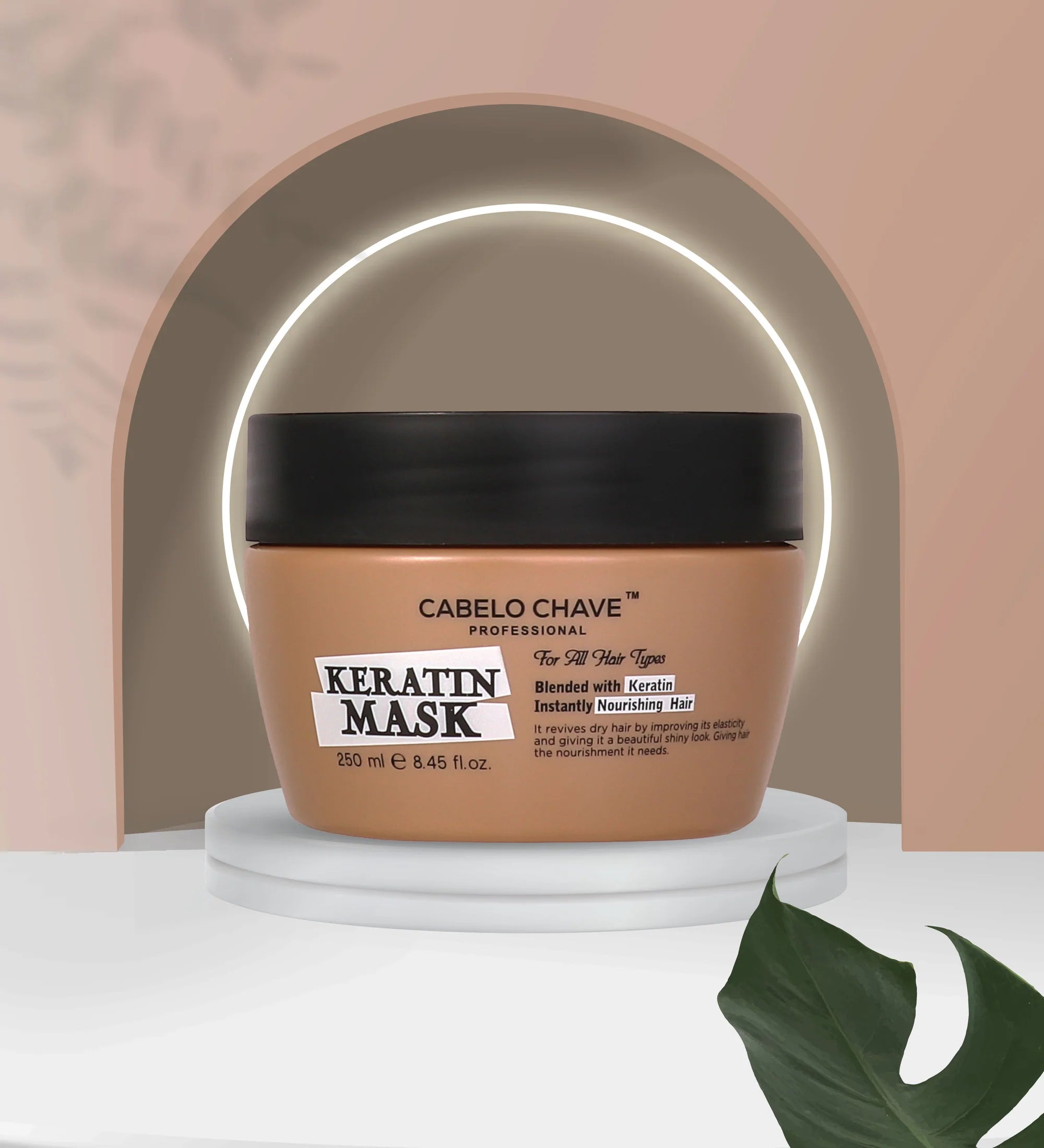 CABELO CHAVE PROFESSTIONAL Keratin MASK 250 ML CABELO CHAVE PROFESSIONAL