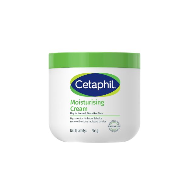 Cetaphil Moisturising Cream for Dry to Normal Sensitive Skin 453 g  Cetaphil