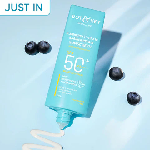 Dot & Key Blueberry Hydrate Sunscreen SPF50+, 50g Dot & Key