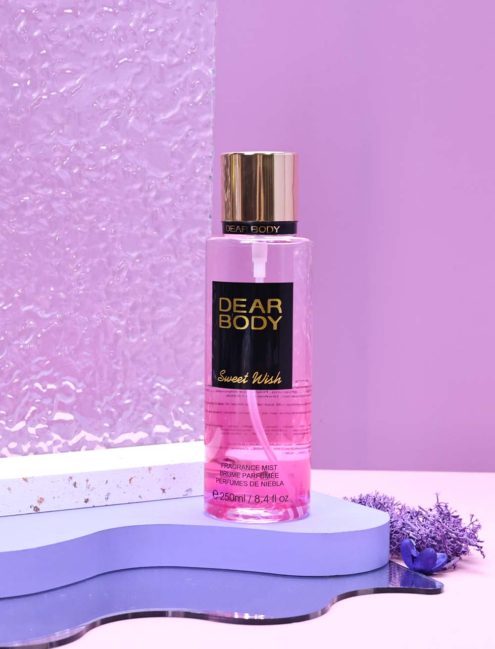 Dear Body Mist for Women, 250ml | Long-Lasting Refreshing Fragrance | Perfect for Daily Use (Sweet Wish) DEAR BODY