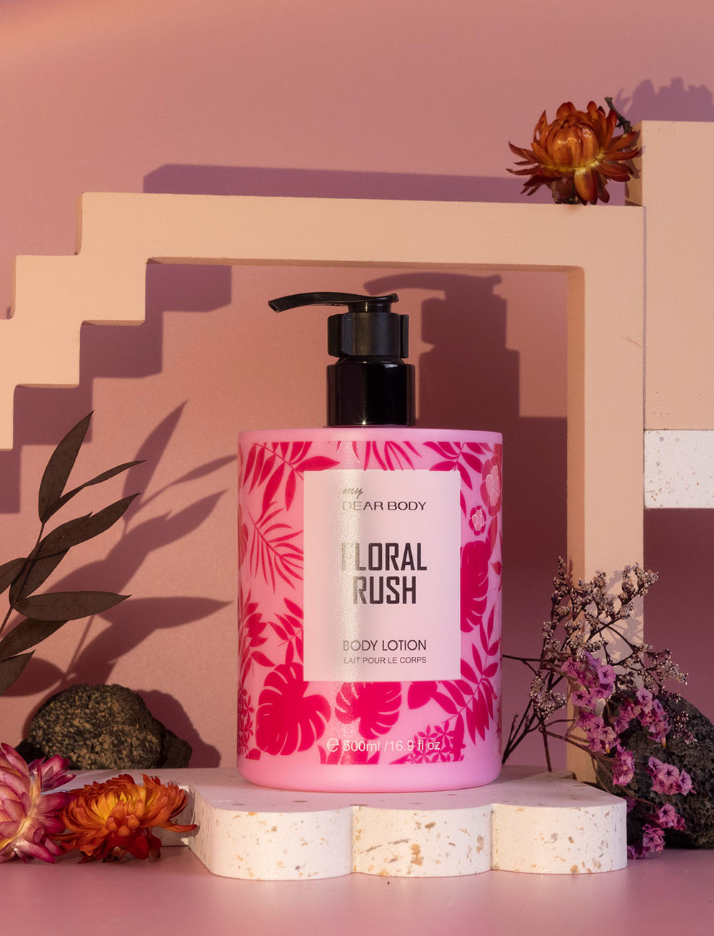 Dear Body Floral Rush Body Lotion 500ML DEAR BODY