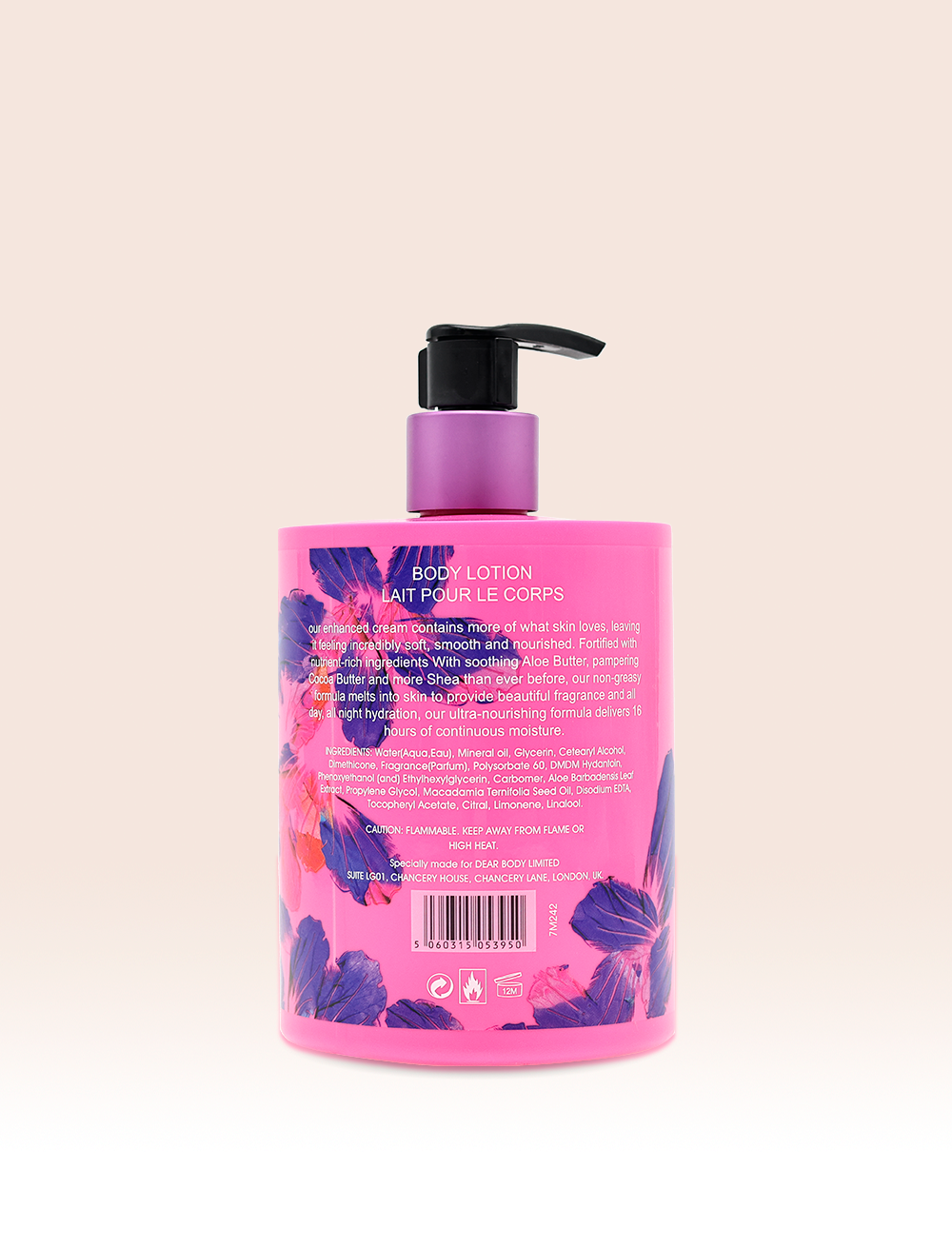 Dear Body Stuck On You Body Lotion 500ML DEAR BODY