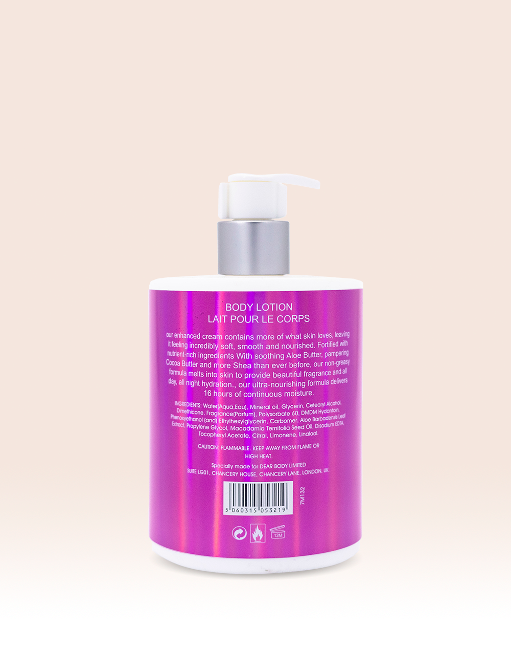Dear Body Wednesday Body Lotion 500ML DEAR BODY