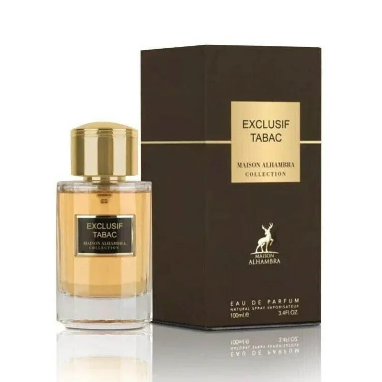 Alhambra Exclusif Tabac Eau de Parfum - 100 ml  (For Men & Women) ALHAMBRA