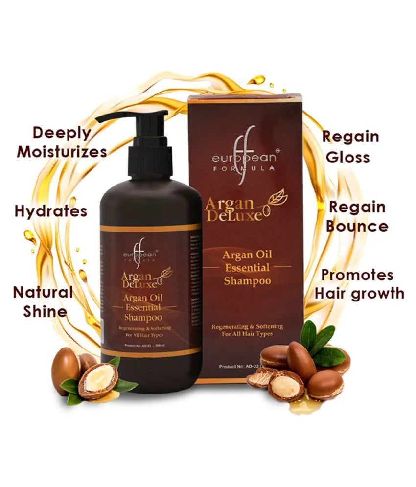 European Formula Argan Oil Essential Shampoo 300 ml European Formula