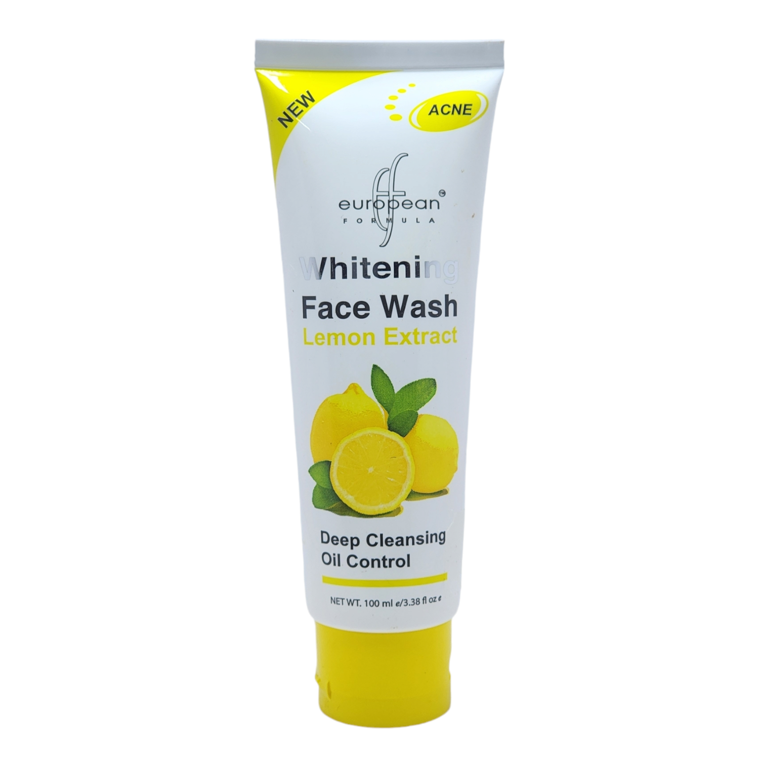 EUROPEAN FORMULA WHITENING LEMON EXTRACT  FACE WASH EUROPEAN FORMULA