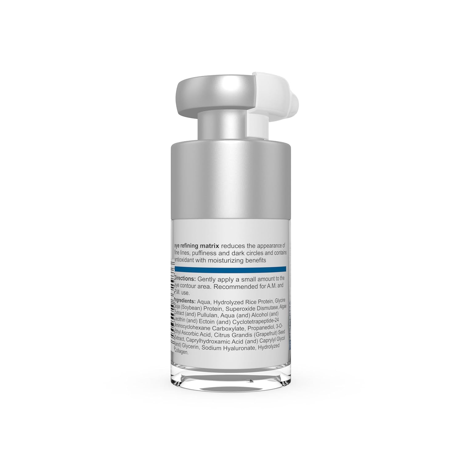 FIXDERMA COSMETIC LABORATORIES Fcl Eye Refining Matrix Under Eye Cream For Dark Circles, Puffiness & Fine Lines With Vitamin C & Hyaluronic Acid|Eye Serum For Dark Circles|Women & Men Skin Care-15G Fixderma