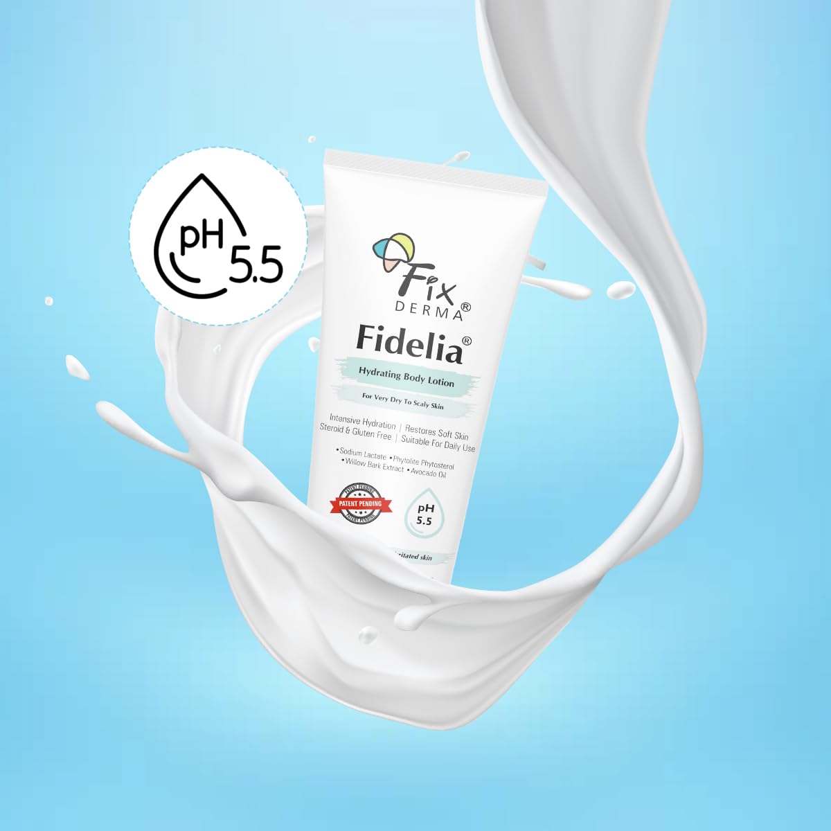 Fixderma Fidelia Hydrating Body Lotion | Moisturizer for face & Body | Body lotion for Winter | Body lotion for Women & Men Hydrating Lotion - 100 ml Fixderma