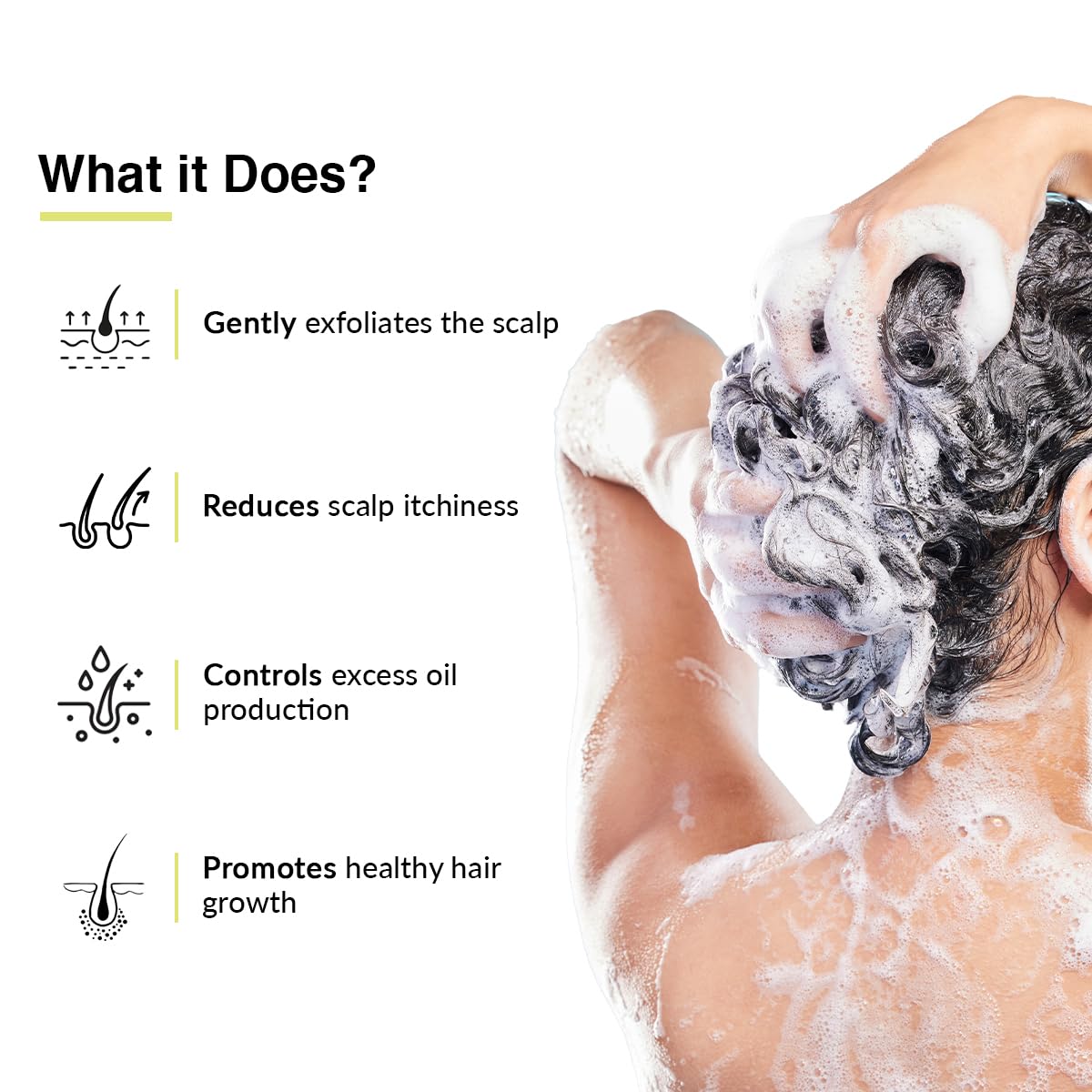 FIXDERMA Kairfoll Rosemary Oil Shampoo For Hair Growth|Crown Guard Shampoo For Hijab,Turbaned Hair&Wigs|Hair Patches&Toupee|Shampoo For Women&Men|Sulphate And Paraben Free Shampoo - 200 Ml Fixderma