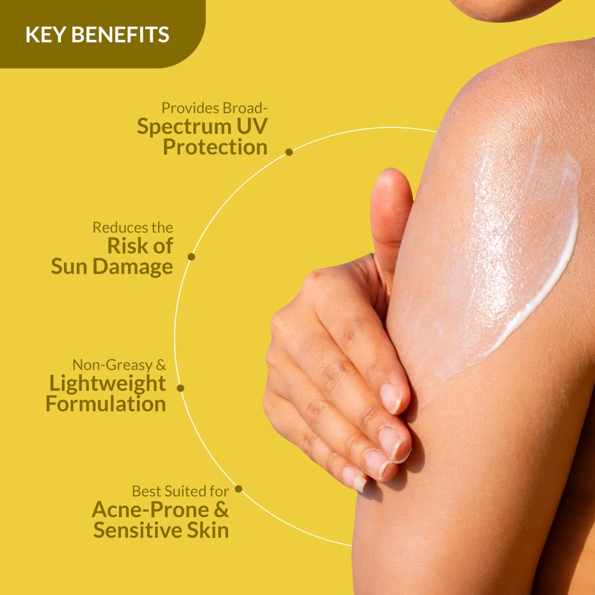 Fixderma Shadow Sunscreen SPF 50+ PA+++ Gel Broad Spectrum Sunscreen For UVA & UVB Protection | Sunscreen For Women & Men - 75gm Fixderma