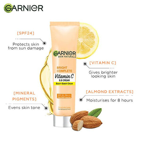 GARNIER Bright Complete Vitamin C - B.B Cream SPF24 (18 G) Garnier