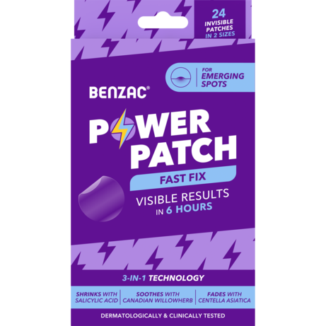 Benzac 3-In-1 Power Patch Fast Fix For Emerging Spots 12N Benzac