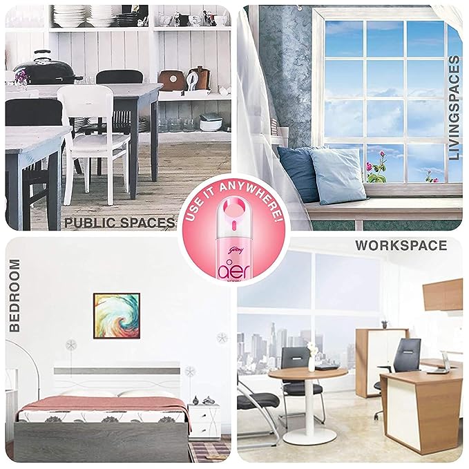 GODREJ aer Spray PETAL 220 ML GODREJ