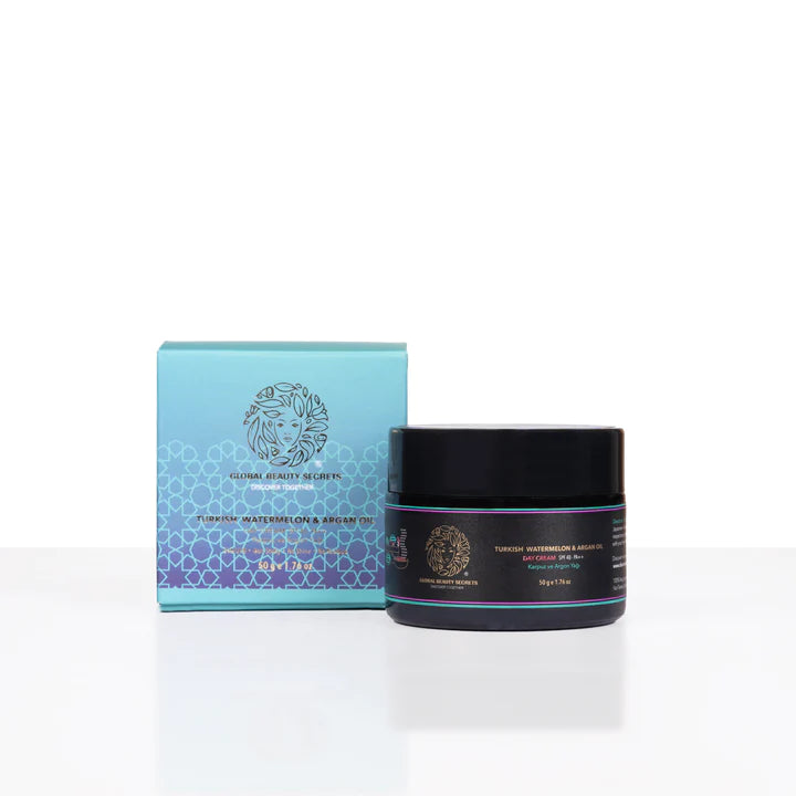 GLOBAL BEAUTY SECRETS Turkish Watermelon &  Argan Oil  Day Cream 30gm GLOBAL BEAUTY SECRETS