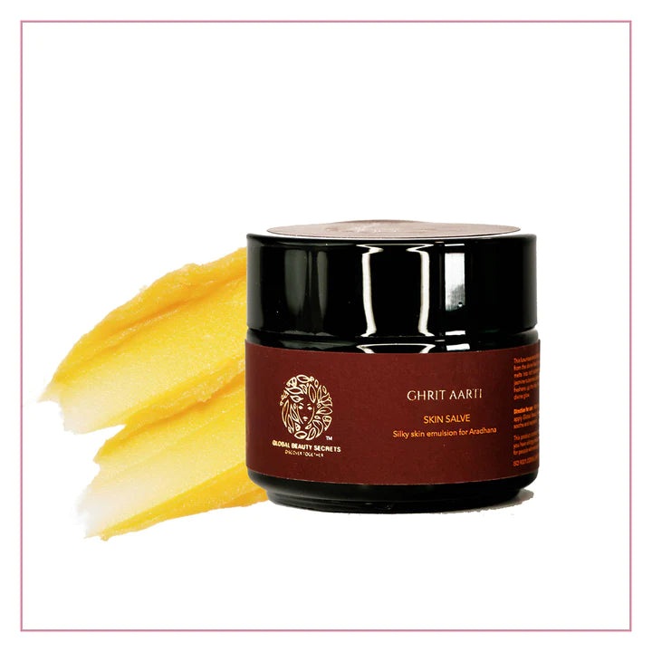 GLOBAL BEAUTY SECRETS Ghrit Aarti Skin Salve 100g GLOBAL BEAUTY SECRETS