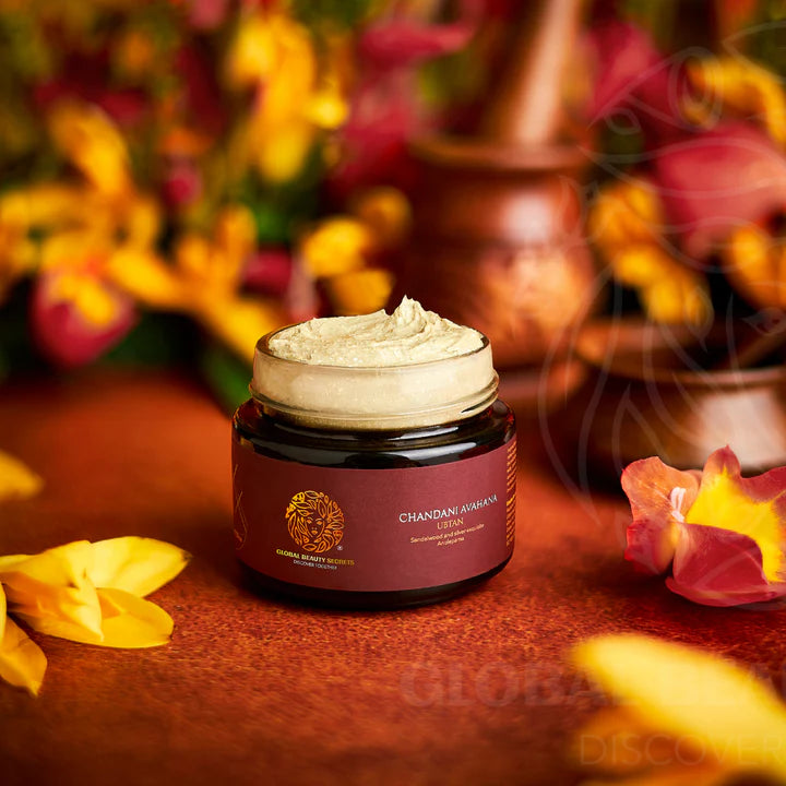 GLOBAL BEAUTY Chandani Avahana Ubtan 100g GLOBAL BEAUTY SECRETS