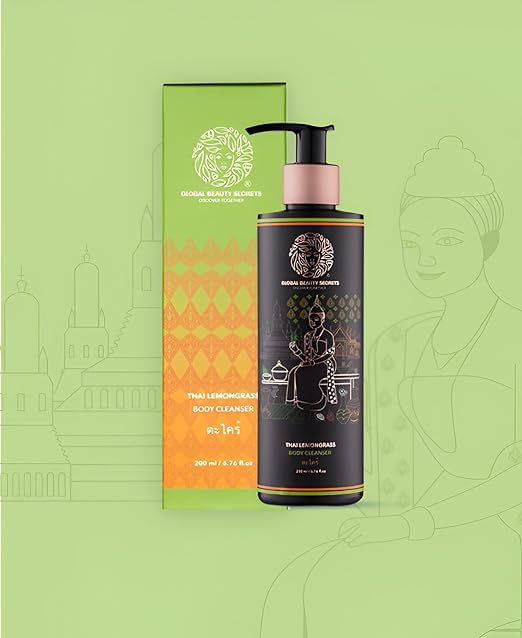 GLOBAL BEAUTY SECRETS Thai LemonGrass Body Cleanser 200 ml GLOBAL BEAUTY SECRETS