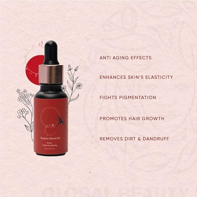 GLOBAL BEAUTY SECRETS Tsubaki Blend Oil 20ml GLOBAL BEAUTY SECRETS