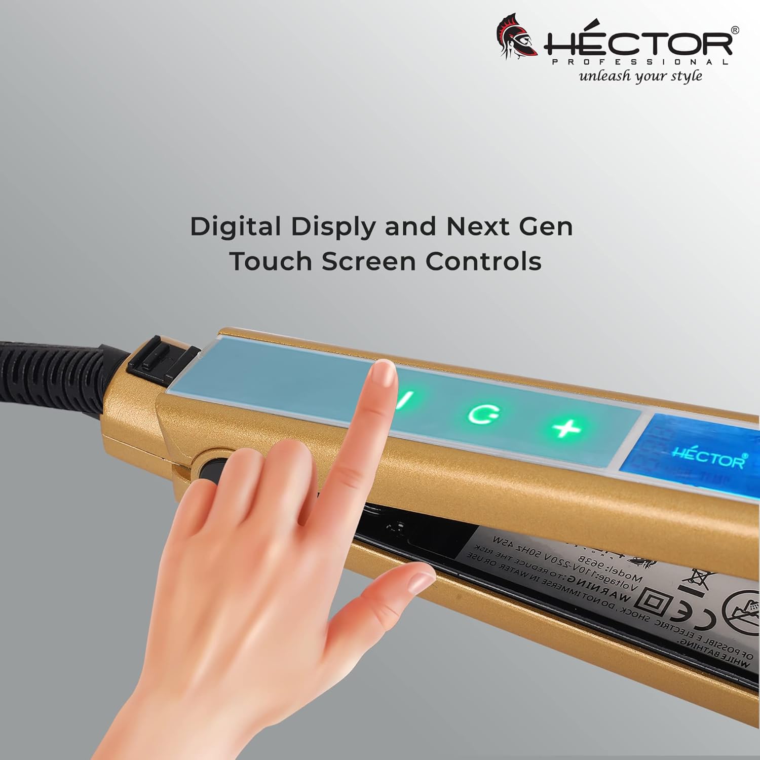 HECTOR i Touch Professional Hair Straightener HT-HS 963B HECTOR
