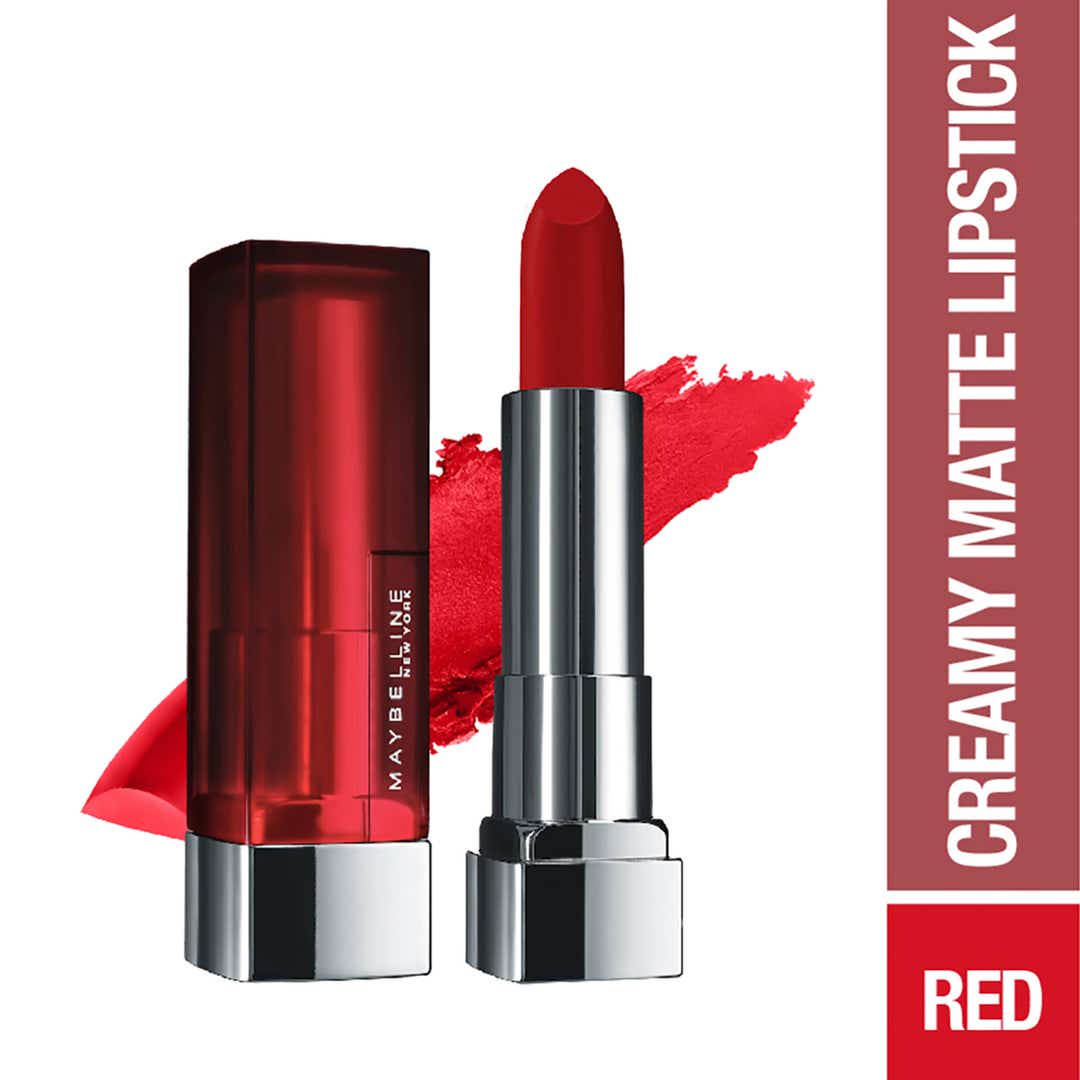 Maybelline New York Color Sensational Creamy Matte Lipstick, Lasts Up To 12H Maybelline