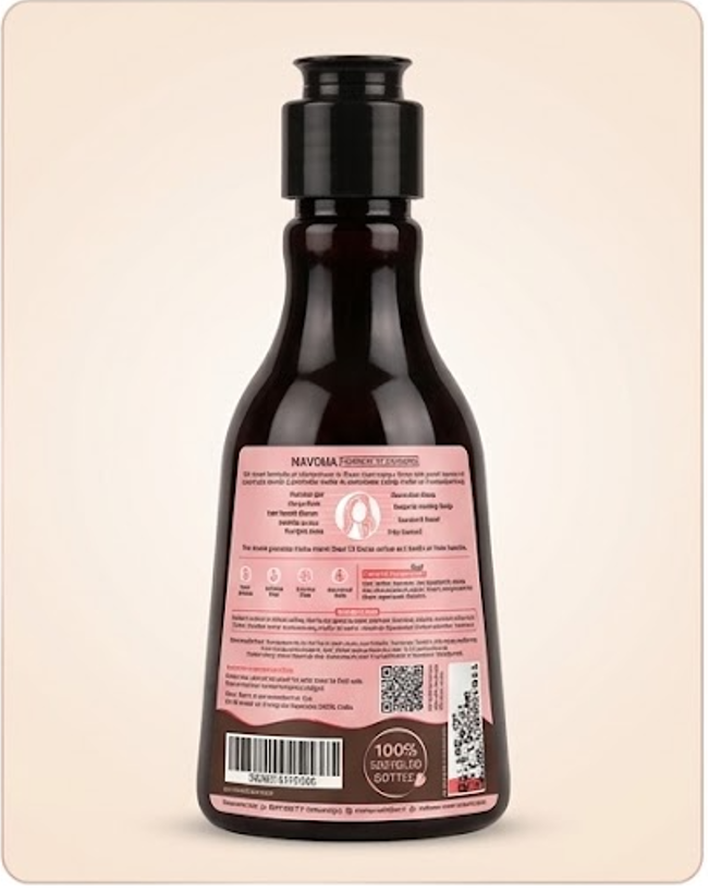 Nat Habit Five Oil Hibiscus Repair Navdha Shampoo 125ml Nat Habitat