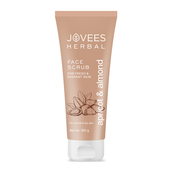 Jovees Apricot & Almond Facial Scrub 100gm Jovees