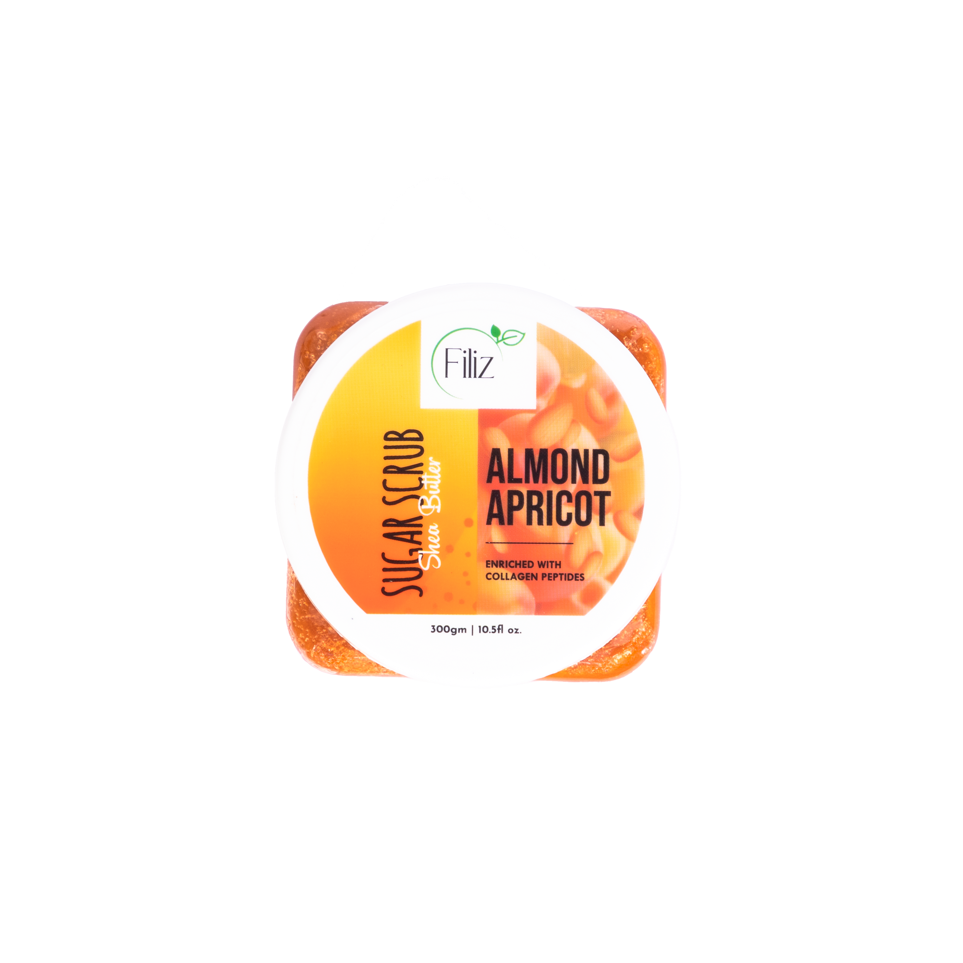 FILIZ SUGAR SCRUB SHEA BUTTER ALMOND APRICOT 300gm Beauty Bumble