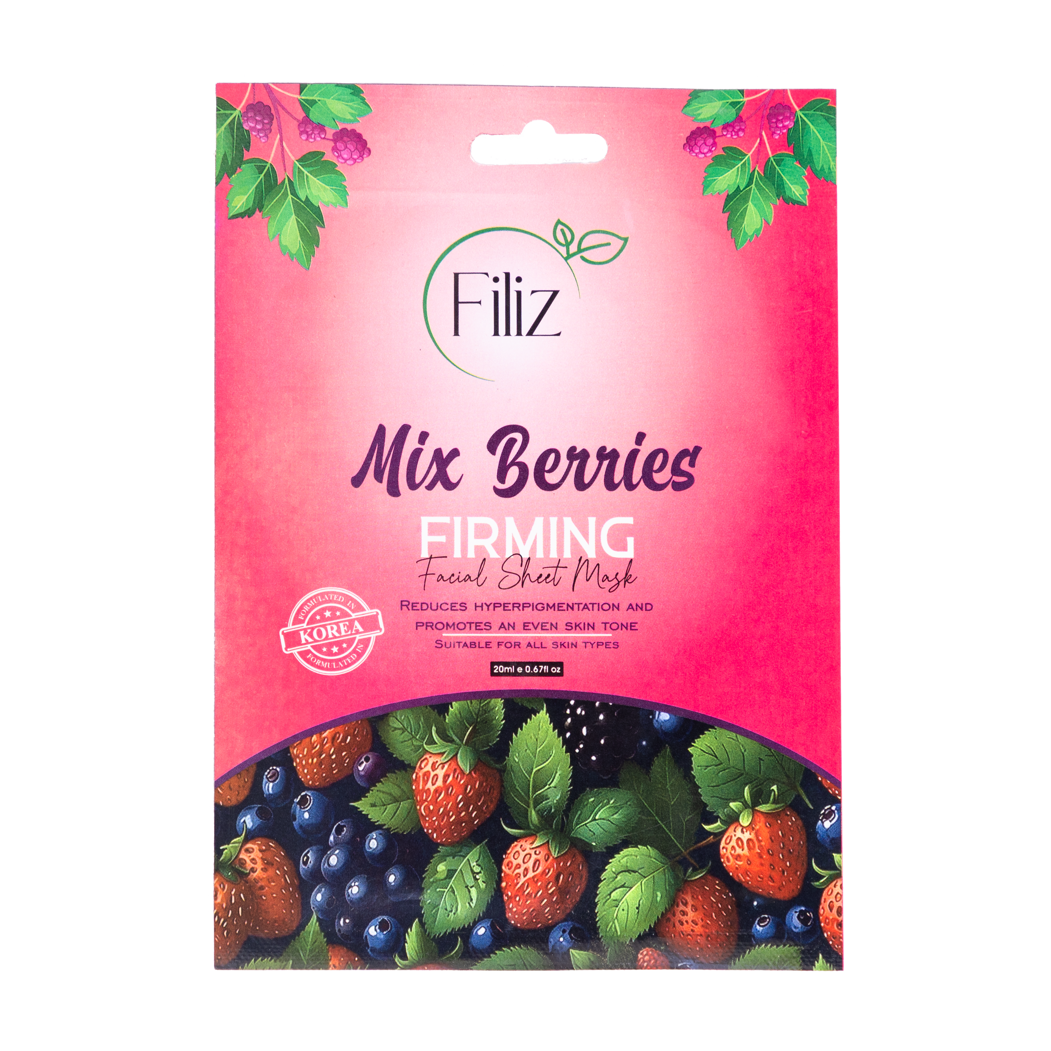 Filiz Mixberries Sheet Mask Beauty Bumble